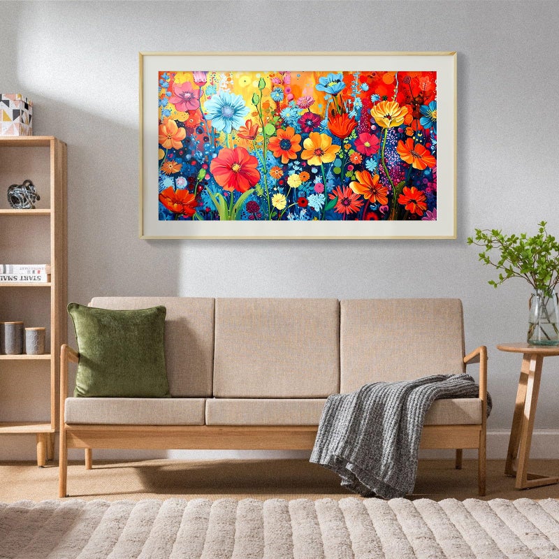 JOOZ Diamond Painting Kits for Adults - DIY 5D Large Diamond Art Kits for Adults Flowers  Full Drill Diamond Art Flowers Kit  Gem Art Kits for Home Wall Decor (27.5 X 15.7 Inch) - Image 5
